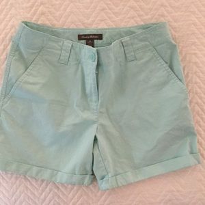 Tommy Bahama 💕 Teal Shorts 5” inseam Size 4